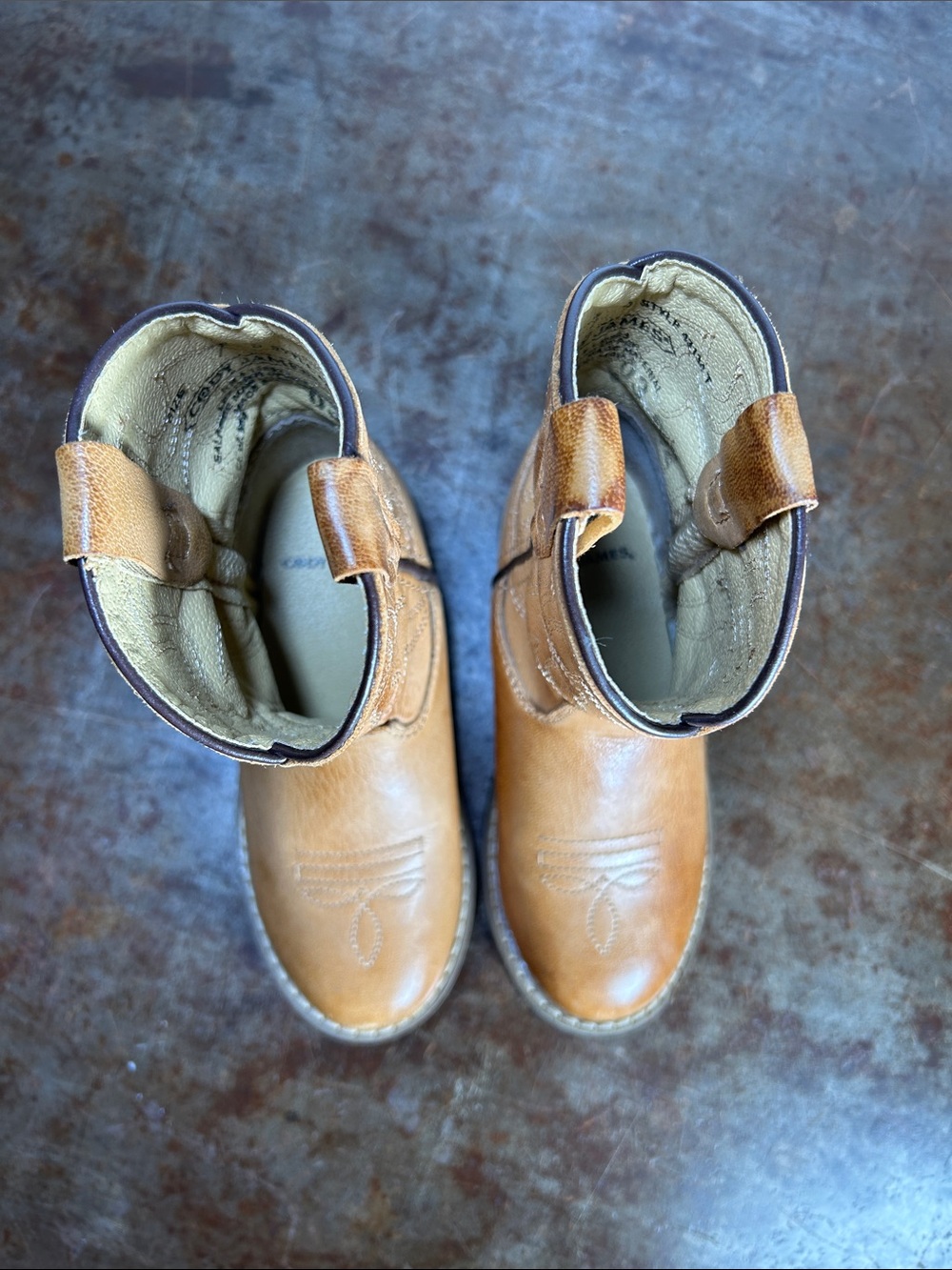 Cody James Toddler’s Tan Showdown Round Toe Western Boots Size Toddler’s 7 - Picture 15 of 15